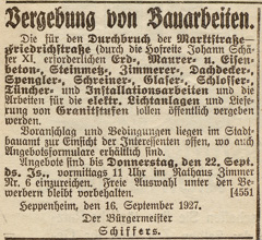 Bauarbeiten Wormser Tor