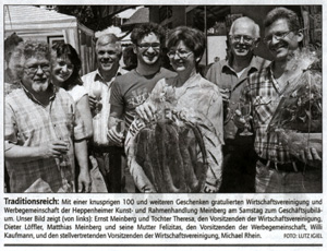 100 Jahre Firmenjubiläum